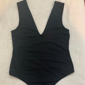 Free People Intimates Black Body Suit - Size L